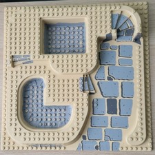 LEGO Baseplate 3D Raised Tan