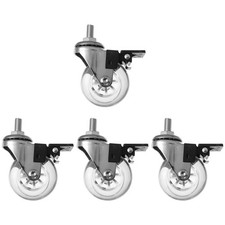 4 Pcs Caster Carts Crib Wheel Furniture Universal Casters Accessories