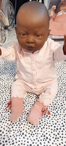 Reborn african dolly girl - reborn,