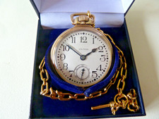 Antique Waltham open face 17 j