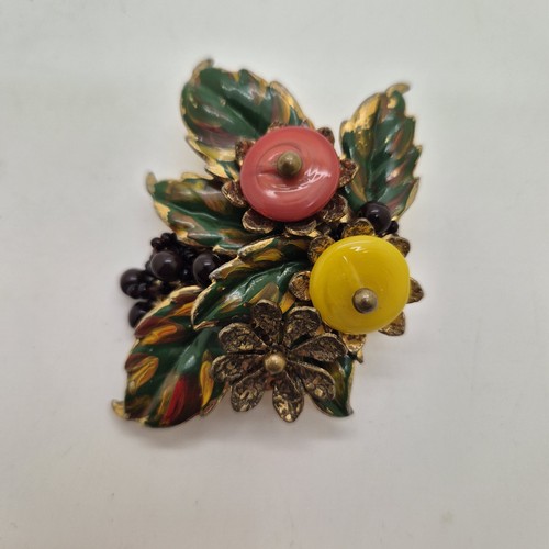 1930s antique fur coat clip - antique,