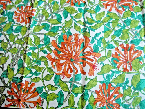 William morris fabric ben - morris,