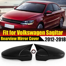 2x Gloss Black Door Wing