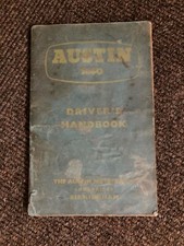 AUSTIN A40 ORIGINAL DRIVERS HANDBOOK - MAY 1959