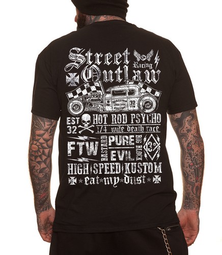 Dragstrip clothing black - dragstrip,