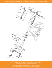 YAMAHA Holder, Brake Hose