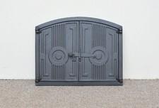 47.5 x 37.5 cm cast iron fire door clay / bread oven doors pizza stove  