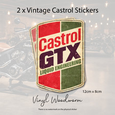 2 x CASTROL GTX Motor Oil