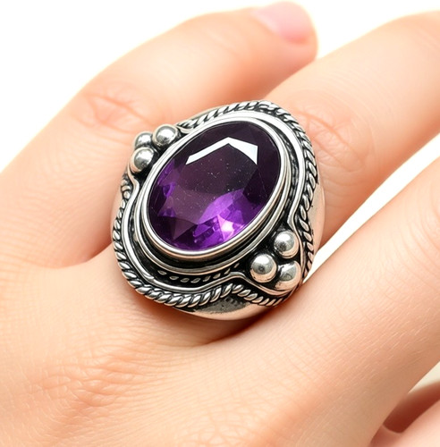 African amethyst gemstone 925 - african,