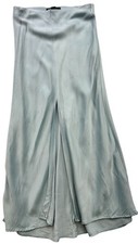 Zara womens satin midi skirt - womens,