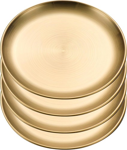 4pcs stainless steel dinner - stainless,