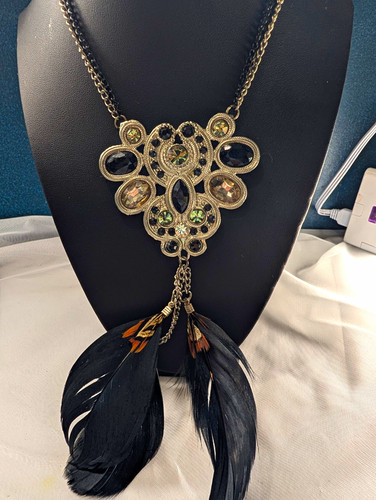 Vintage style black rhinestone - vintage,