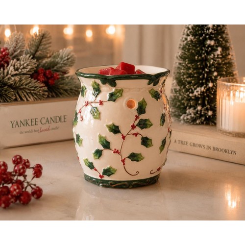 Yankee candle holly wax warmer - candle,