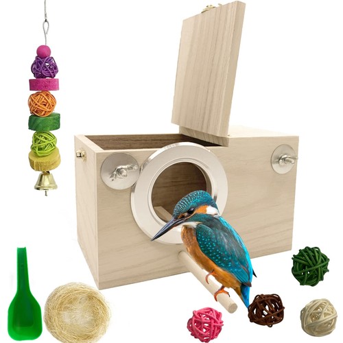 Parakeet breeding box birds - breeding,
