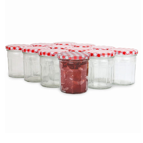 Jam jars glass - jam, mouth