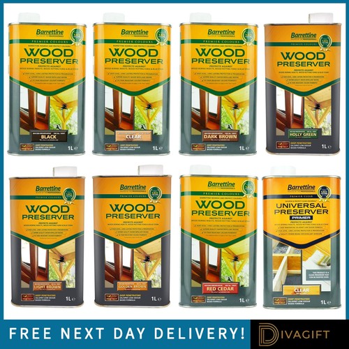 Barrettine wood preserver - wood,