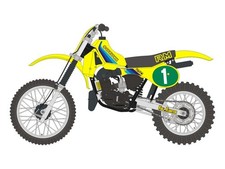 Decal 1/12 - BMW R80 G/S Paris