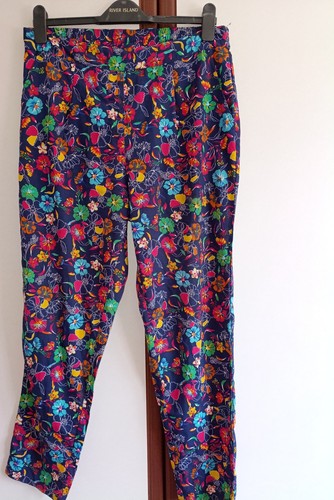 Damart floral trousers - trousers, –