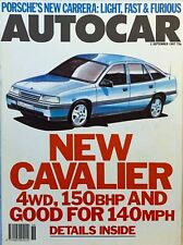 AUTOCAR MAGAZINE 02-SEP-87 - MG Montego Turbo, Citroen BX GTi 16v, Porsche 911