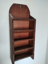 Antique Post Office Wall Shelving Storage Unit