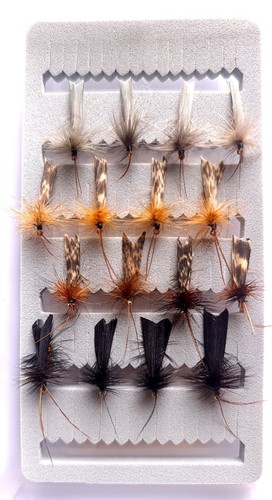 Roof wing sedge fly sz12 - wing, box