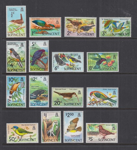Vincent 1970 birds set - 1970,