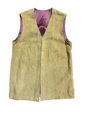 Levis Vintage Clothing LVC Italy Brown Suede Vest Reproduction L