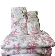 6pc Laura Ashley Pink Toile