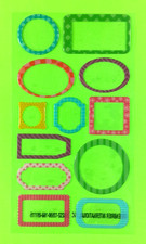 Colorful Frames Epoxy Stickers