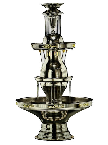 Champagne fountain tier - fountain, 4