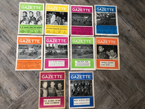 Speedway magazines 10 - magazines, x