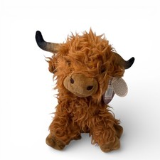 Clever Brown Highland Cow Coo