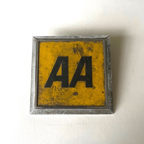Original vintage car badge - original,