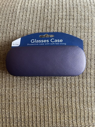 Hard glasses case purple new - glasses,