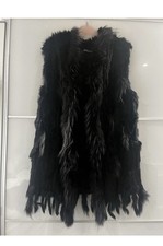 Women’s Fur Gilet With Hood