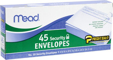 #10 Security Envelopes