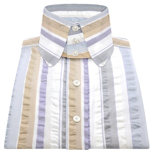 Mens multi stripe seersucker - mens,