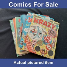 Krazy comics x 14 job lot - 1976 / 1977 UK IPC (LOT#13791)
