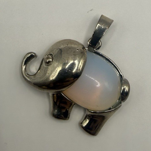 Elephant charm pendant 925 - pendant,