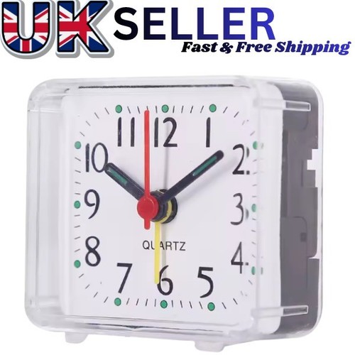 Silent travel alarm clock - silent,
