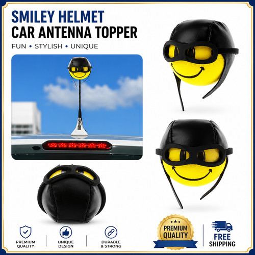 Emoji racer antenna - emoji, foam