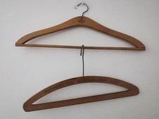 2 x Vintage Wooden Trouser Hangers *  * Goteborg * Liverpool St, London EC2