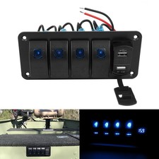 4 Gang ON OFF Toggle Switch