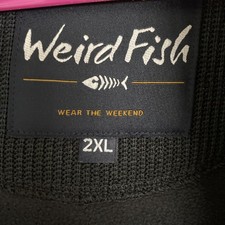 Weird Fish Zip-Up Hoody Size