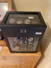 A MOTION BLACK LEATHER QUAD