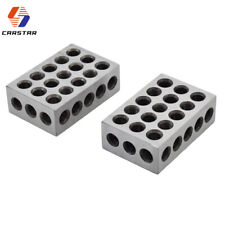 1 2 3 BLOCKS SET PRECISION GROUND HARDENED FROM 1" x 2" x 3" NEW