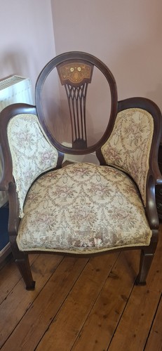 Edwardian mahogany inlaid - edwardian,