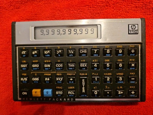 Vintage hewlett packard 11c - vintage,
