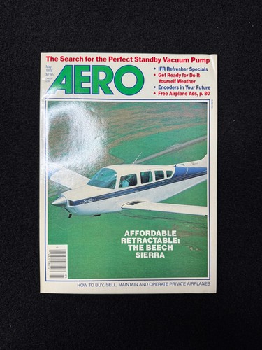 Aero magazine may 1988 beech - aero,
