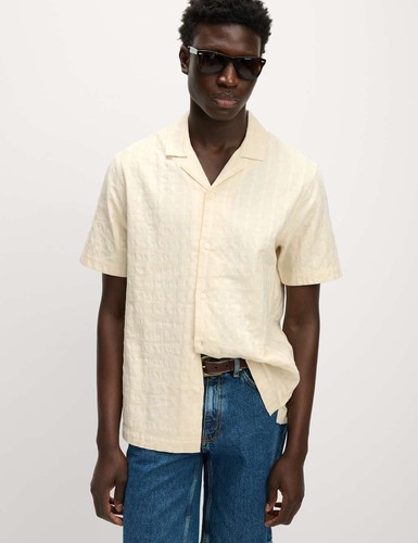 Mens check cotton blend - mens,